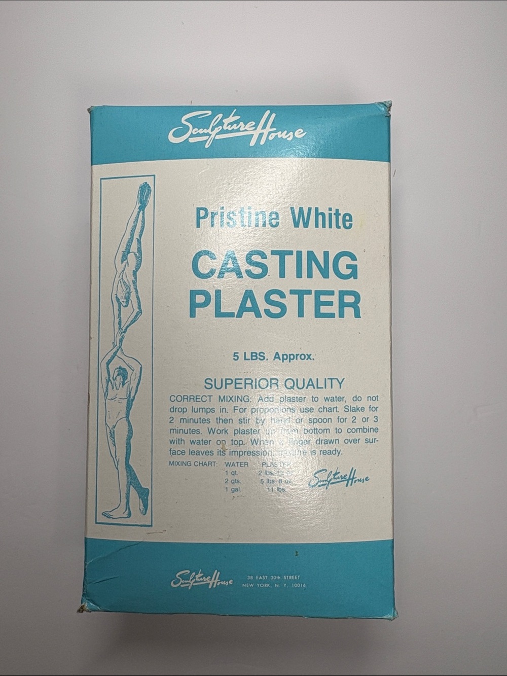 Sculpture House Casting Plaster Pristine White